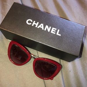 Vintage style Chanel sunglasses